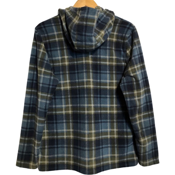 O'Neill Men's Blue Green Fleece Pockets Half Zip Pullover Hoodie Sweater L - Picture 2 of 10